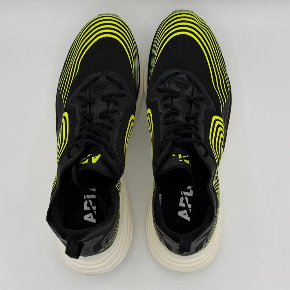 APL Men's Streamline Sneakers, black/energy/white